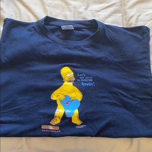 Simpsons homer shirt